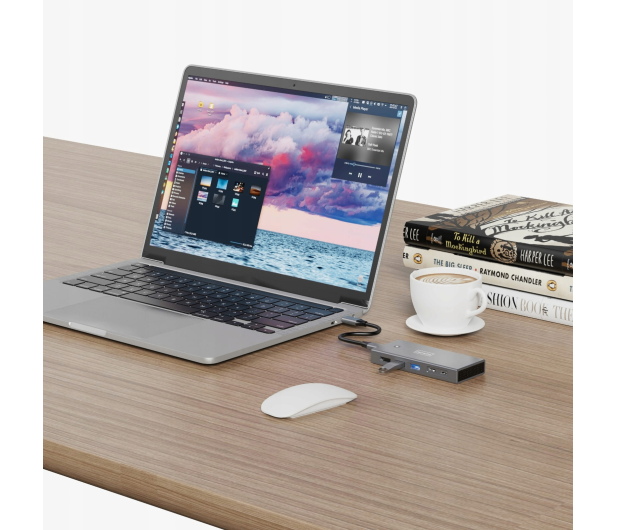 Zenwire Obudowa na dysk M2 NVME HUB USB-C 3.2 HDMI 2.0 PD 100W - 1604623 - zdjęcie 4